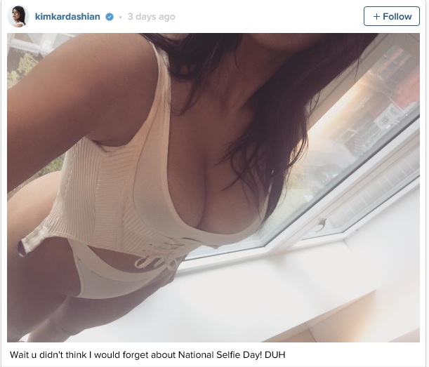 Kim Kardashian Selfie