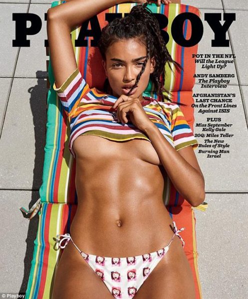 VS Model Kelly Gale (Almost) Bares ALL for Playboy