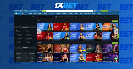 Experience Premium Live Casino Gaming at 1xBet India